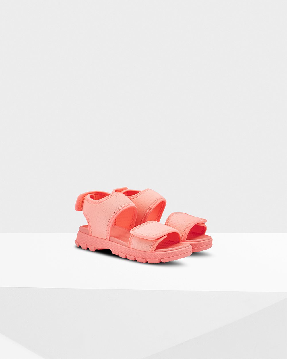 Sandalias Hunter Niños Amarillo Original Big Outdoor Walking 648057-JKG